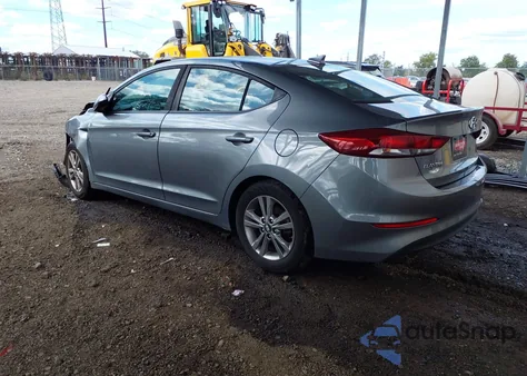 2018 Hyundai Elantra Sel z USA, uszkodzony, nr VIN KMHD84LF8JU557648